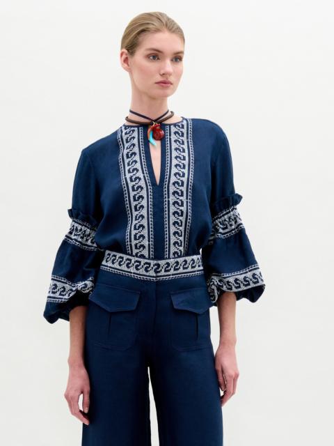 SILVIA TCHERASSI Lucaya Blouse
