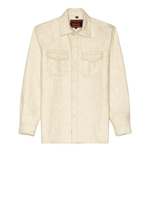 Schott CPO Wool Shirt