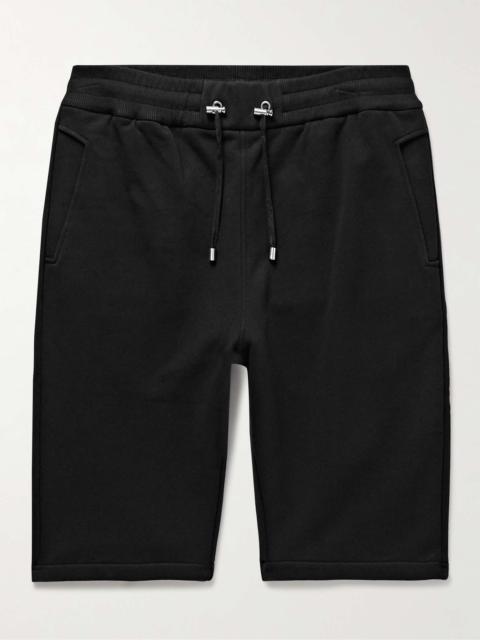 Balmain Slim-Fit Cotton-Jersey Drawstring Bermuda Shorts