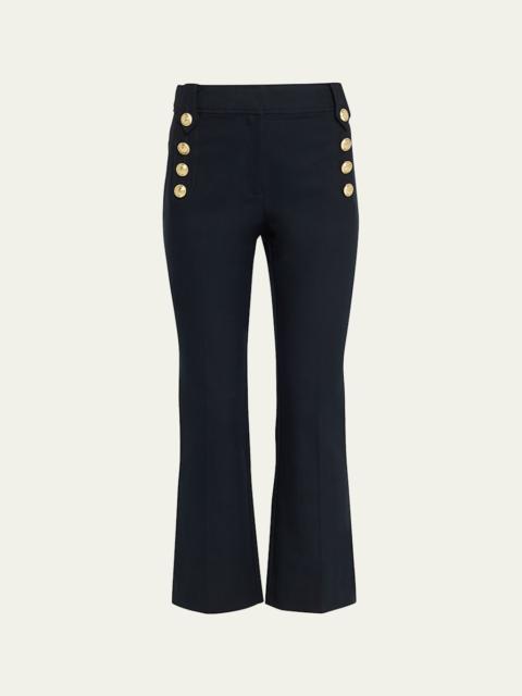 DEREK LAM 10 CROSBY Robertson Cropped Flare