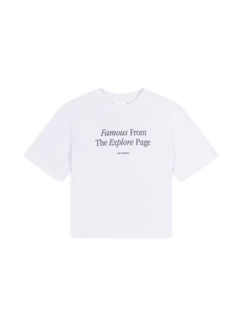 Axel Arigato Famous Printed T-Shirt