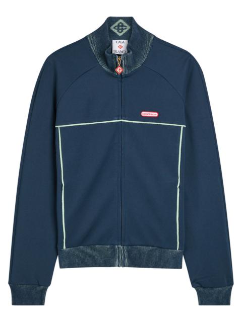CASABLANCA Casablanca Tricot Logo Jersey Track Jacket