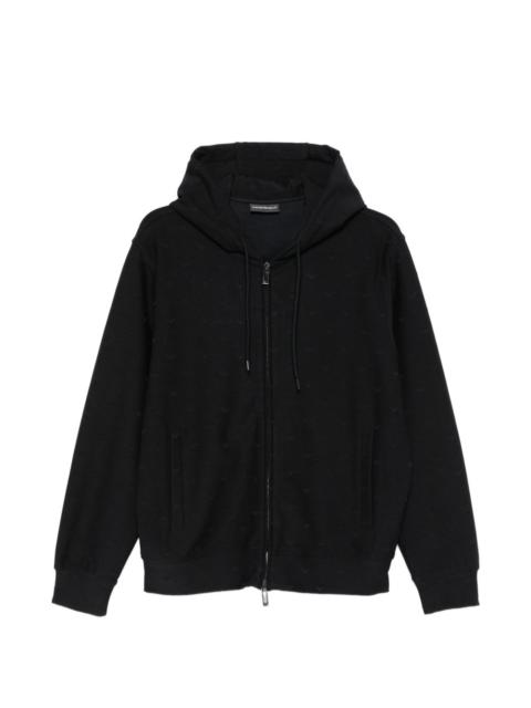 EMPORIO ARMANI zip-up hoodie