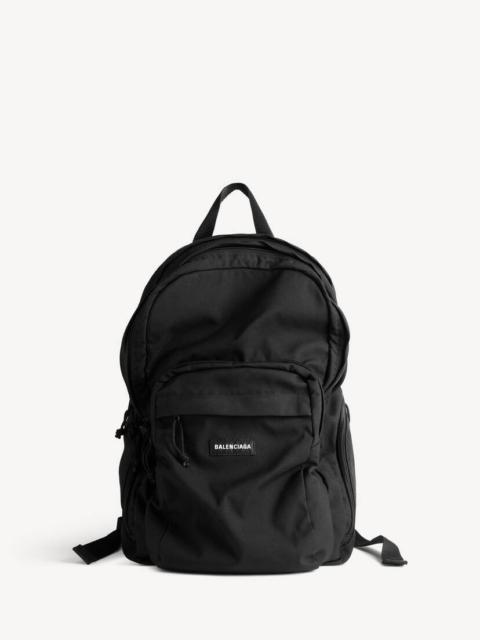 BALENCIAGA Men's Explorer Multipocket Backpack in Black