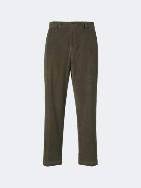 Canali Cotton corduroy straight pants
