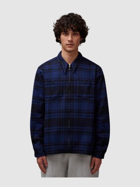 Noah Heavy weight zip up flannel