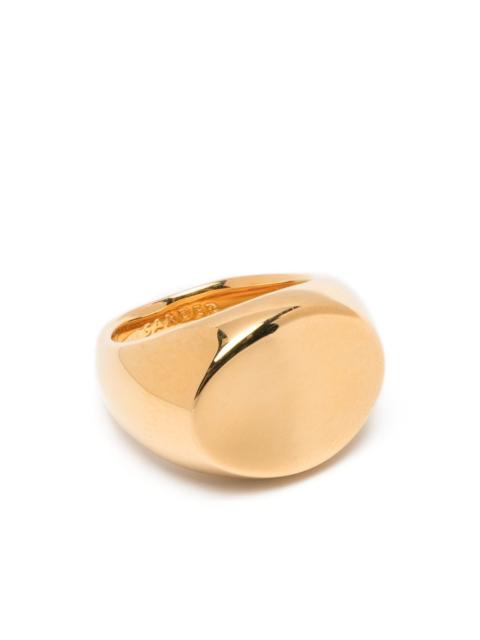 Jil Sander signet ring