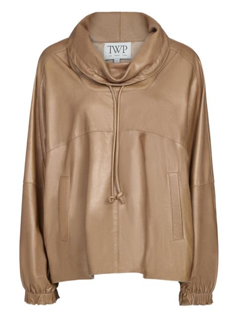 TWP drawstring hooded sweater