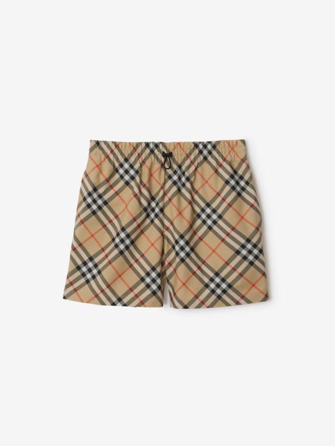 Burberry Check Shorts