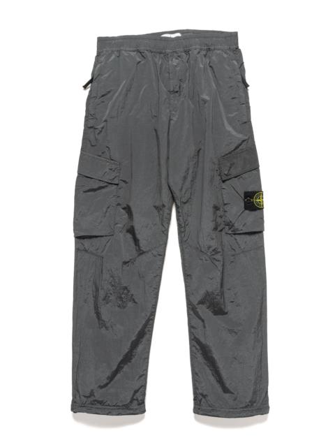 Stone Island Nylon Metal In Econyl Regenerated Nylon Cargo Easy Pant Lead Grey