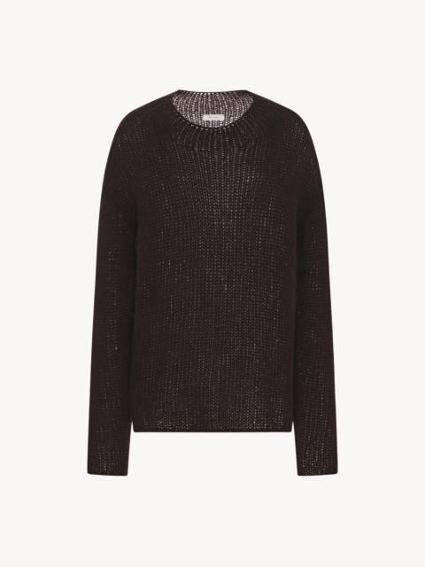 The Row Helios Sweater in Cashmere and Silk