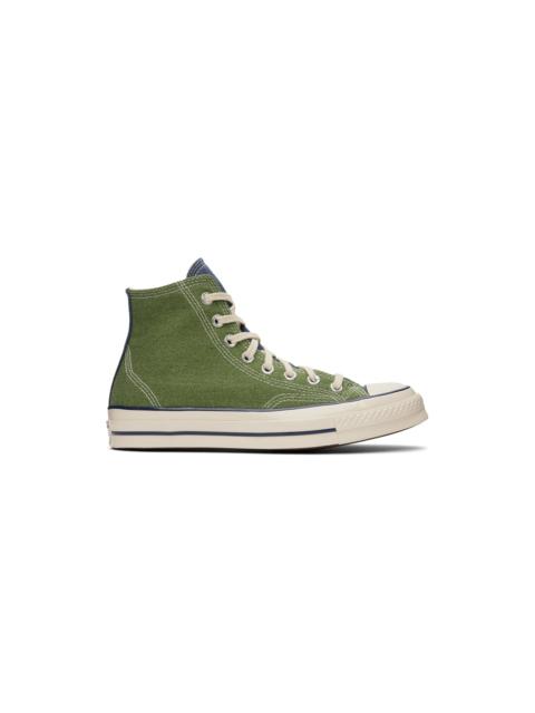 Converse Green Chuck 70 Hi Sneakers