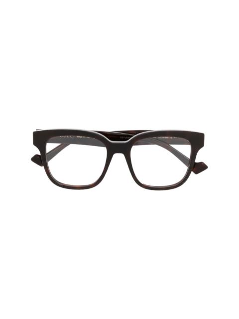 GUCCI square-frame optical glasses