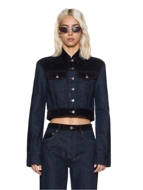 Ksubi SLIM TRUCKER JACKET VIXEN SPLICED