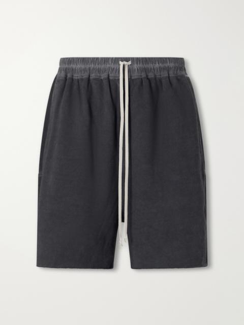 Rick Owens DRKSHDW Straight-Leg Cotton-Jersey Drawstring Shorts
