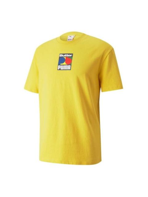 PUMA X Butter Goods Graphic T-Shirt 'Yellow' 534058-85