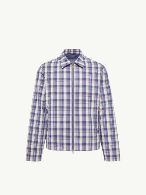 Moncler Giausar Checked Ripstop Shirt Jacket