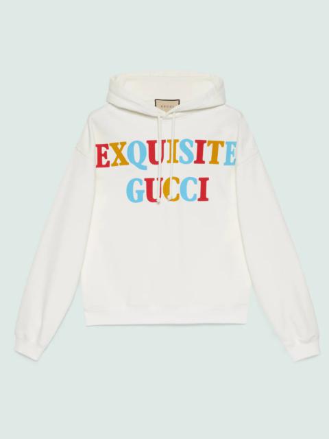Exquisite Gucci characters sweatshirt