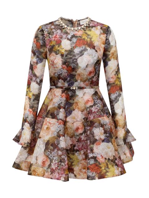 Zimmermann ALCHEMY PEPLUM MINI DRESS