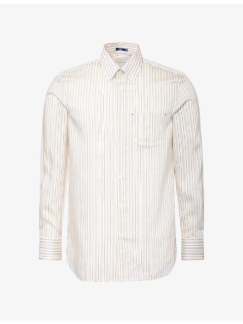 Paul Smith Striped Silk-Blend Shirt