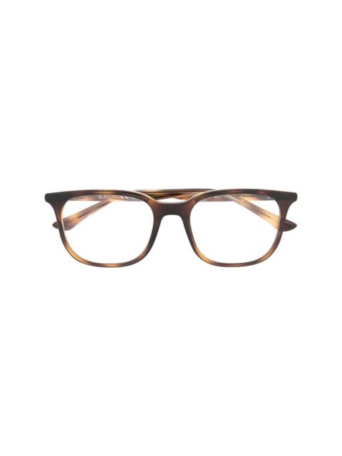 Ray-Ban tortoiseshell-effect square-frame glasses