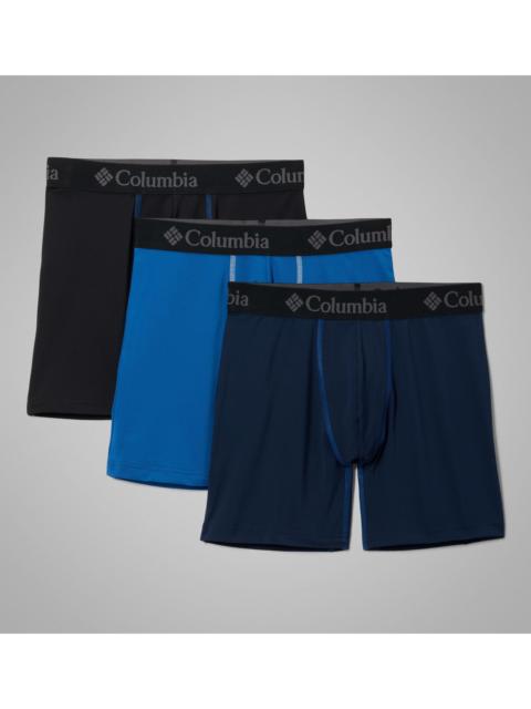 Columbia Men's All Mesh Stretch Boxer Briefs - 3 Pack