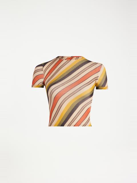 Jean Paul Gaultier THE RETRO STRIPE BABY TEE