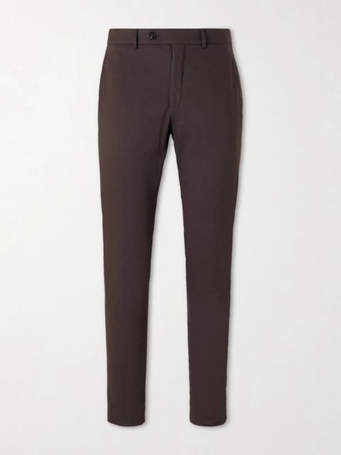 SLOWEAR Tapered Stretch-Cotton Trousers