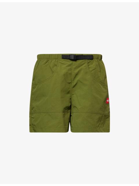 The North Face Belted Logo-Patch Woven Shorts