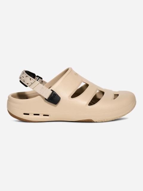 Teva Men's ApreAqua Closed-Toe Water Sandal in Oyster Grey