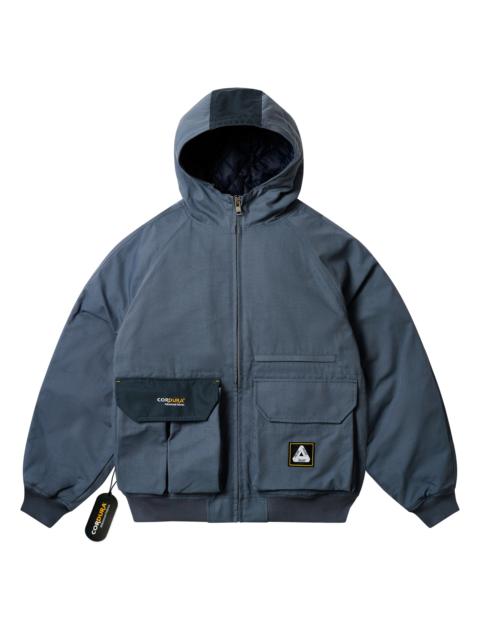 PALACE CORDURA DUCK CANVAS JACKET BLUE
