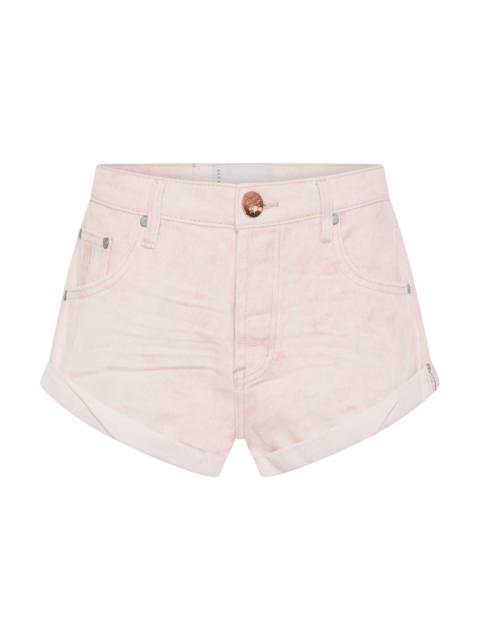 ONE TEASPOON Bandits Low Waist Denim Shorts - Young Love Pink