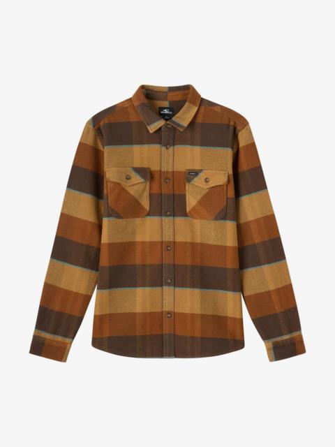 O'Neill Richmond Flannel Standard Fit Long Sleeve Shirt