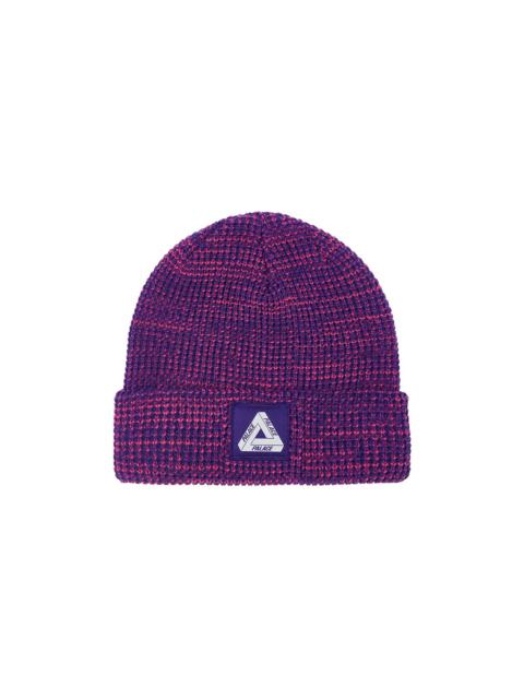 PALACE TRI-FERG PATCH BEANIE PURPLE