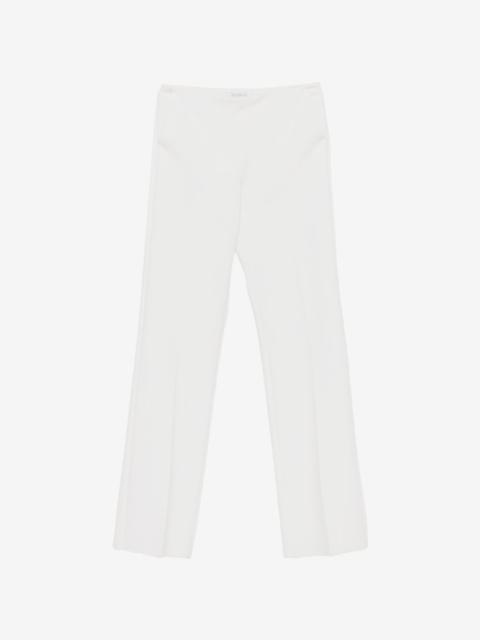 Max Mara pressed-crease trousers