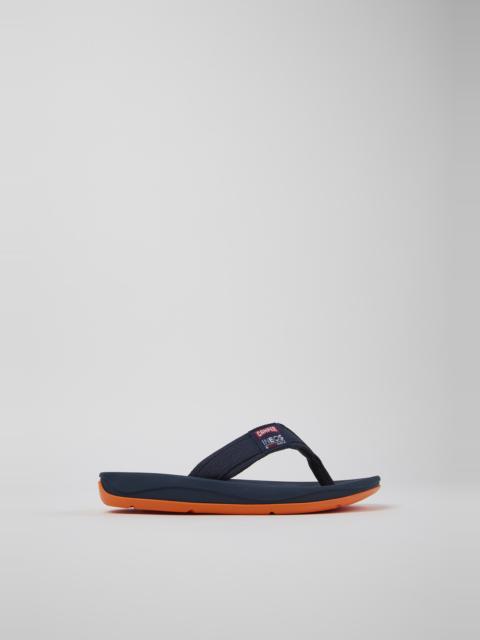 CAMPER Camper x INEOS Britannia Blue Textile Flip-Flops for Women