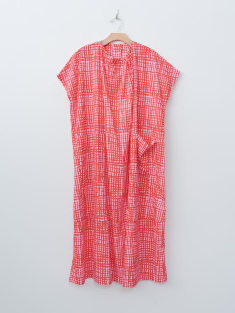 Toogood The Poet Dress - Painted Check Jam