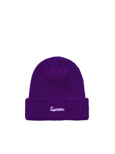 Supreme loose-gauge beanie hat