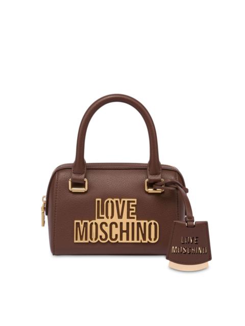 logo-plaque tote bag