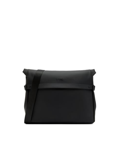 RAINS OTG logo-embossed messenger bag