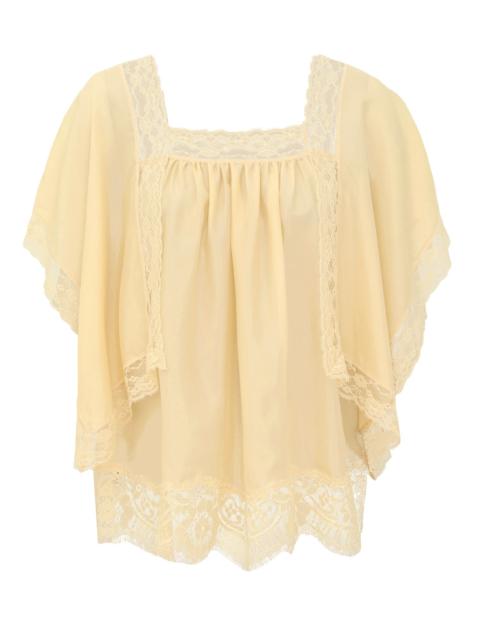 Zimmermann ECHO LACE BLOUSE