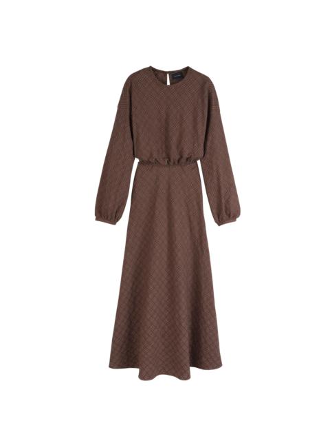 Longchamp Dress Cashew - Jacquard cotton