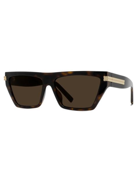 Givenchy Women's 59MM Square Sunglasses - Havana