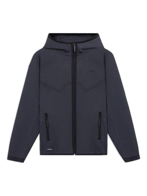 Li-Ning CBA Basketball Hooded Jacket 'Dark Grey' AWDSC13-1