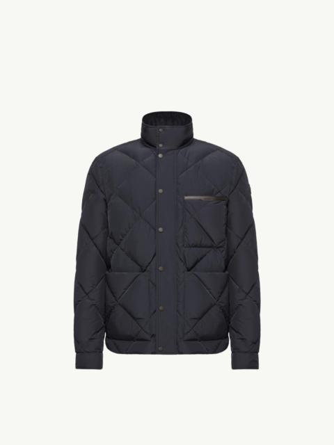 Moncler Surlake Diamond-Quilted Short Down Jacket