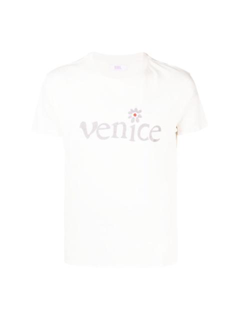 Venice slogan-print cotton T-shirt