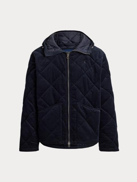 Polo Ralph Lauren Quilted Corduroy Hooded Jacket