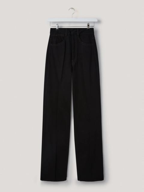 Lemaire DENIM HIGH WAISTED PANTS
BLACK DENIM