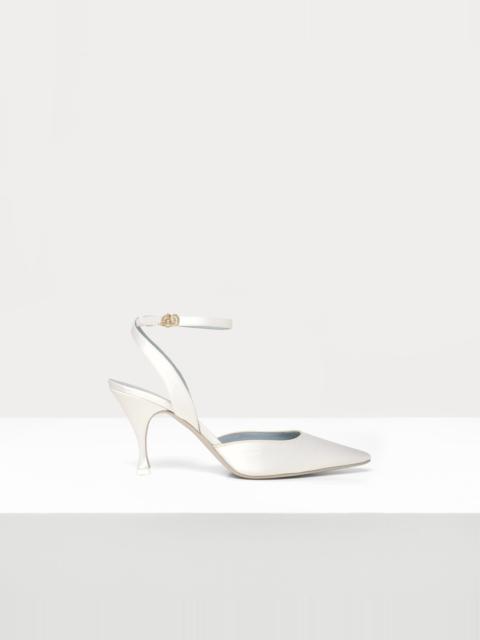 PIN HEEL POINT SLINGBACK SHOE