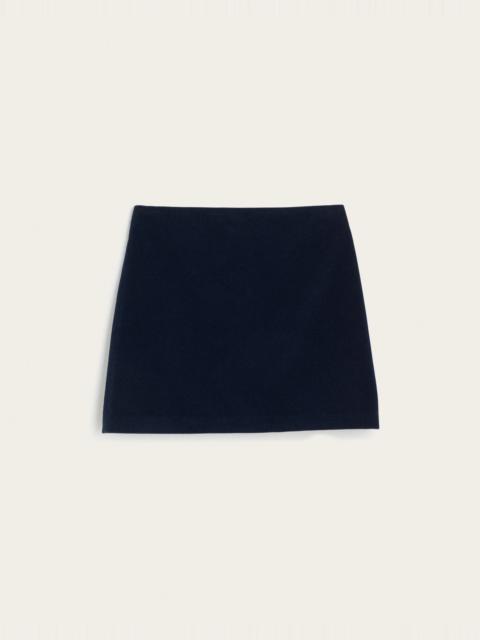 Madewell Back-Zip Mini Skirt